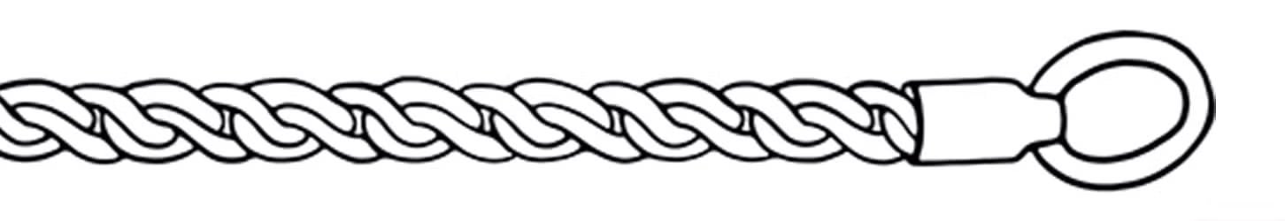 Sketch of Medium Reverse Rope chain