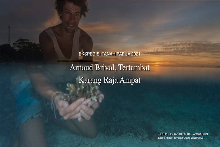 Yaf Keru Reef Restoration Raja Ampat. The SEA People and Orang Laut Papua. Coral Gardeners of Raja Ampat. Conservation Raja Ampat. Degraded Reef Raja Ampat.